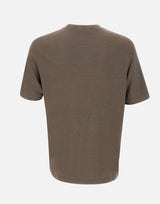 T-shirt in lino TSMC JERLINU289 FILIPPO DE LAURENTIIS 