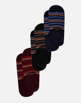 Set tre calze per mocassini "Signature Stripe" M1ASOCKU030 1A PAUL SMITH 