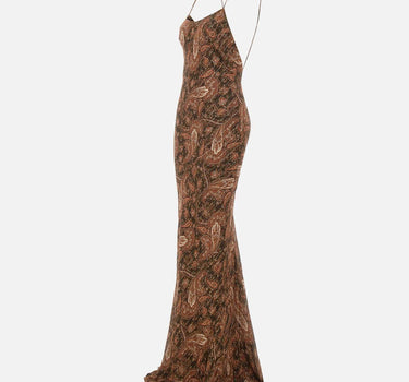Abito lungo "Ninfea" TM190131B TNV143PAISLEY THE ANDAMANE 