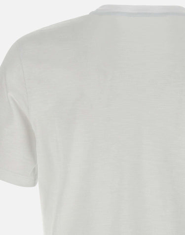 T-shirt in cotone fiammato 140121 001 KANGRA 