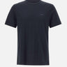 T-shirt in cotone slub-yarn con dettaglio logo 50508243 404 BOSS 
