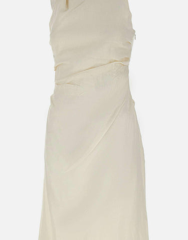 Abito lungo "Cera" FF4454 WHT FAITHFULL THE BRAND 
