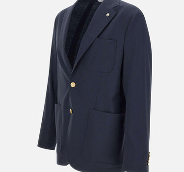 Blazer in lana 3832G2758Y 25000089 MANUEL RITZ 
