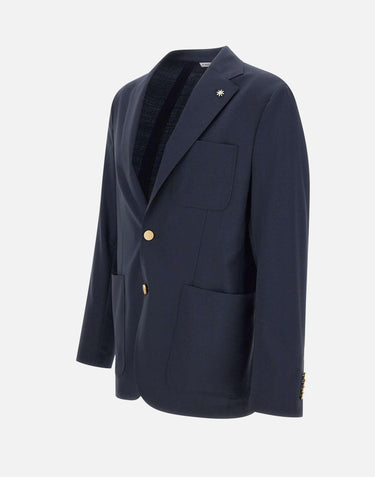 Blazer in lana 3832G2758Y 25000089 MANUEL RITZ 