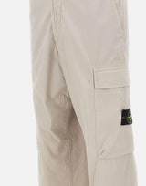 Pantalone in tela di cotone stretch "Paracadute" 3100043S0003 V0061 STONE ISLAND 