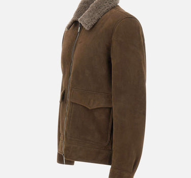 Giacca in pelle "Brunelleschi" BRUNELLESCHI MERINILLOTORTORA VOLFAGLI 