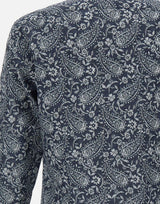 Camicia con stampa paisley LIU02P0154055U 0001 BARBA 