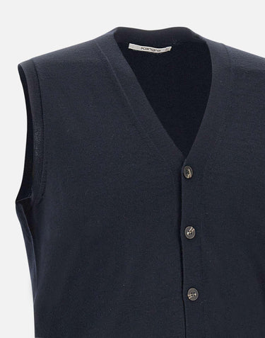 Gilet in  pura lana merino 902233 041 KANGRA 