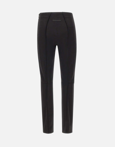 Pantaloni skinny con fori S62KB0258 M35878900 MM6 MAISON MARGIELA 