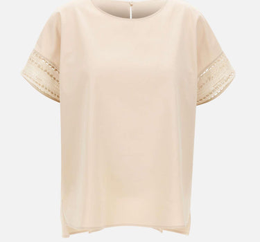 Blusa con maniche ricamate 2163Z000049N 002 ELENA MIRO' 