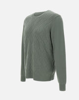 Maglia viscosa e cashmere DK97025 SALVIA DIKTAT 