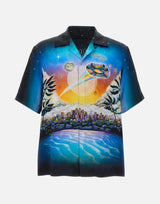 "La premonition silk shirt" UMS25SH003 04 CASABLANCA 
