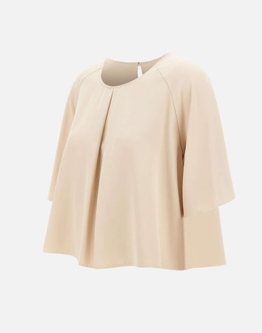 Blusa corta svasata SP1TZ007 1096 KAOS 