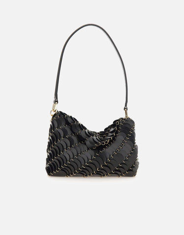 "Shoulder Clutch Calf" 24ASS0486CLF201 P001 RABANNE 