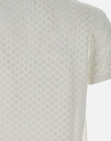 Polo in pizzo CF0217 70V LACOSTE 