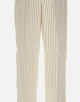 Pantalone in lino gessato 2616131082600 001 MAX MARA STUDIO 