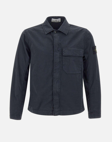 Overshirt in twill di cotone stretch 1200013S0A10 V0020 STONE ISLAND 