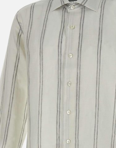 Camicia in lino K75CAMH03 TES0K1590113 ELEVENTY 
