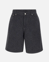 Shorts in denim "Laser monogram" MSP26TR397 01 CASABLANCA 