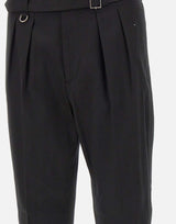 Pantaloni in cotone e lyocell B0515183 9000 PAOLO PECORA 