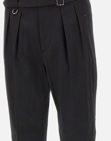 Pantaloni in cotone e lyocell B0515183 9000 PAOLO PECORA 