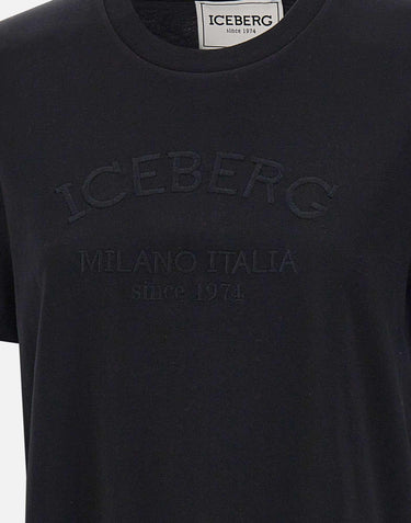 T-shirt in cotone F0216327 9000 ICEBERG 