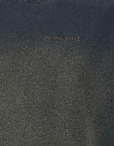 T-shirt in jersey di cotone GUP01873 P00236290498 GOLDEN GOOSE 