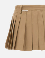 "Pleated mini skirt" 7UZ60F07 U71A8 7 FOR ALL MANKIND 