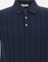 Polo in cotone a coste larghe DK17027 BLUNOTTE DIKTAT 