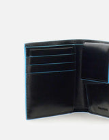 Portafoglio "Blue Square Special" in pelle PU4188B2R N PIQUADRO 