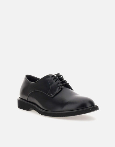 Stringate "VT03Valent  Windsor" in pelle VT03VALENT WINDSORNERO DUCA DEGLI ABRUZZI 