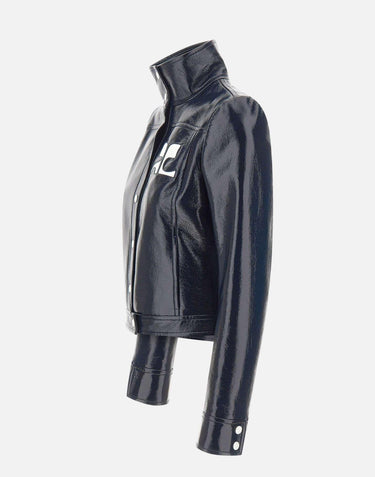 Giacca "Reedition Vinyl" PERCBL005VY0014 NAVY COURREGES 