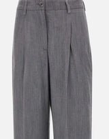 Pantaloni in lyocell UF5144D0266 87457 LIU-JO 