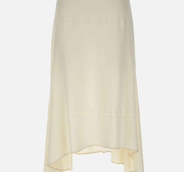 Gonna midi asimmetrica 1266WSK007245A IVORY VICTORIA BECKHAM 