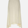 Gonna midi asimmetrica 1266WSK007245A IVORY VICTORIA BECKHAM 