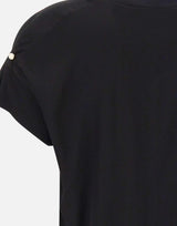 T-shirt con dettaglio gioiello G066Z100589N 033 ELENA MIRO' 
