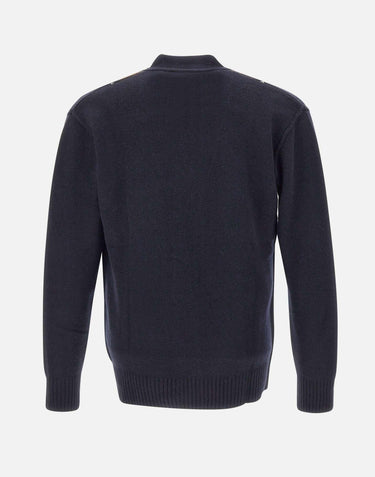 Cardigan in lana A056F002 U681 PAOLO PECORA 