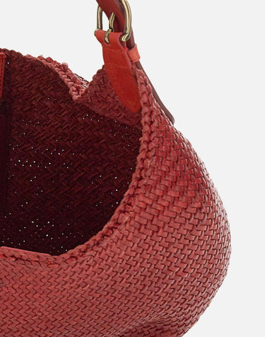 Borsa "Luna mezza" 8021 POPPYRED DRAGON DIFFUSION 