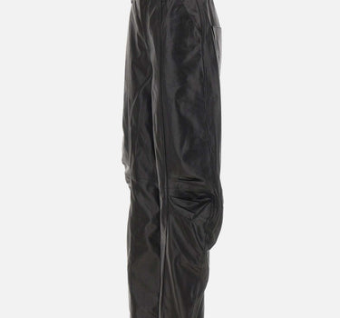 Pantaloni cargo in pelle 116170 100 ROTATE BIRGER CHRISTENSEN 