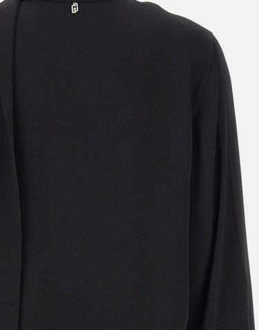 Blusa con sciarpa MF5281T4241 22222 LIU-JO 