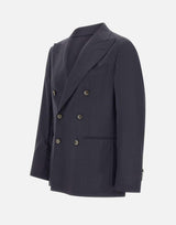 Blazer doppiopetto in lana vergine S10MUG877 30589 MONTECORE 