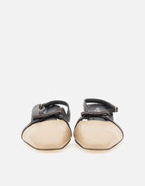 Slingback "Lecche" in pelle LECCHE CREAM MUSIER PARIS 