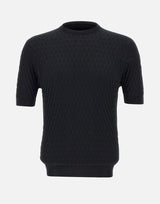 Maglia in crepe di cotone GC1MC CR14D990 FILIPPO DE LAURENTIIS 