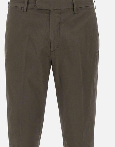 Pantaloni "Dvr3" in cotone e seta DVR3A028 TC400 DEVORE' 