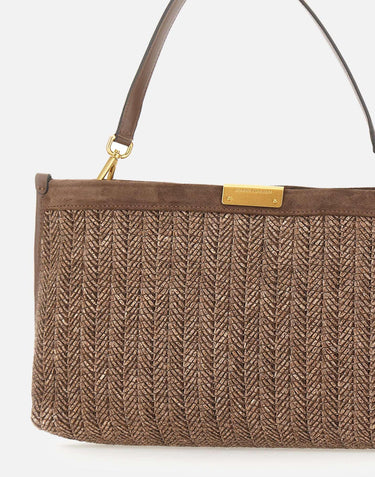 Borsa a spalla "Marigold" BS12245 PGLSPGCHOCO GIANNI CHIARINI 