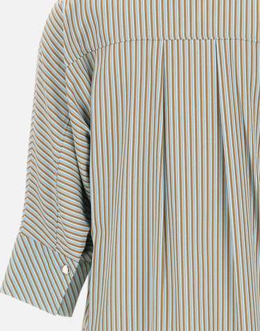 Blusa over a righe 2153Z100039N 001 ELENA MIRO' 