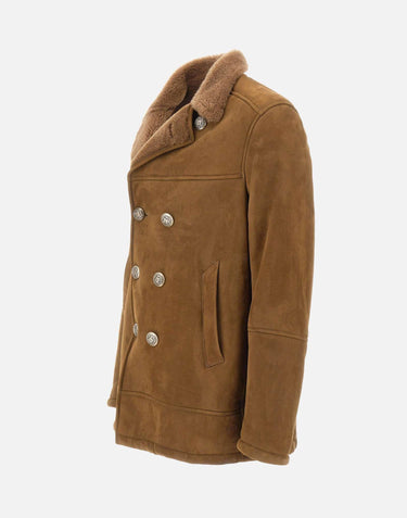 Giacca in pelle "Boboli Merinillo" BOBOLI MERINILLOMARRONE VOLFAGLI 