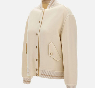 Bomber in lana L85GBTL02 TES0L1060101 ELEVENTY 