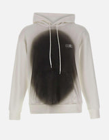Felpa con stampa spray SH0GU0039 M25013101 MM6 MAISON MARGIELA 