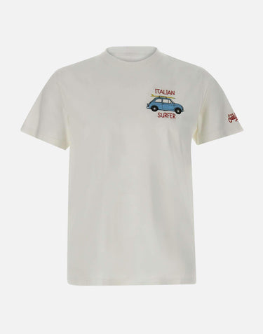 T-shirt Limited Edition x Fiat500 "Italian Surfer" TSHM001 02498H01N MC2 SAINT BARTH 